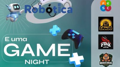Fesc inaugura centro de treinamento Gamer com Game Night e Robótica Educacional