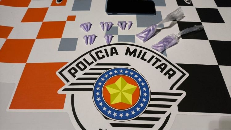 Polícia Militar prende traficante no município de Brotas