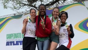 Atletismo: Atletas de São Carlos conquistam 14 medalhas e quebram recordes no Brasileiro Master de Atletismo