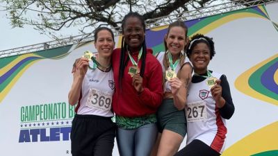 Atletismo: Atletas de São Carlos conquistam 14 medalhas e quebram recordes no Brasileiro Master de Atletismo
