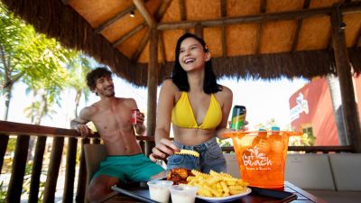 Bangalô ou cabana? Escolha o refúgio VIP no Hot Beach Olímpia