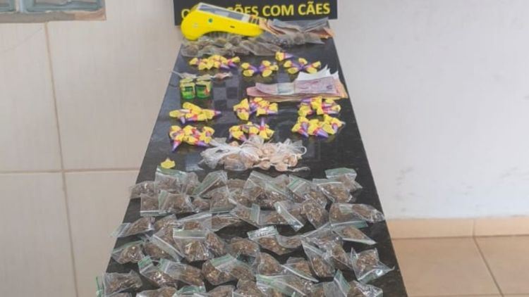 Guarda Municipal localiza drogas e dinheiro com menores no Aracy