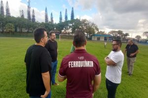Diretor-Presidente da Ferroviária visita Campo Municipal de Ibaté para avaliar possibilidade de Jogos de base na cidade
