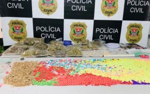 DISE prende casal com mais de 4 mil comprimidos de ecstasy