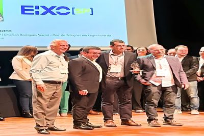 Eixo SP é premiada por inovação sustentável em pavimentação