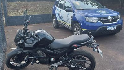 Guarda Municipal Recupera Motocicleta Roubada em São Carlos