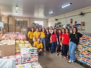 Fundo Social recebe 175 toneladas de alimentos da Tusca Social