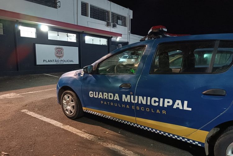 Homem é detido após furtar motor de portão