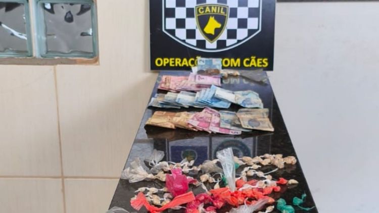 Abordagem no Boa Vista leva à prisão por tráfico e apreensão de mais de 380 porções de droga