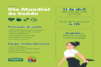 Unimed São Carlos realizará evento para incentivar práticas saudáveis