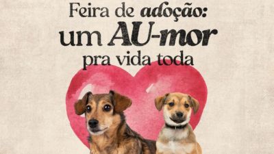 Feira de Adoção “Um Au-mor Para Vida Toda” acontece no Iguatemi São Carlos no dia 26 de julho