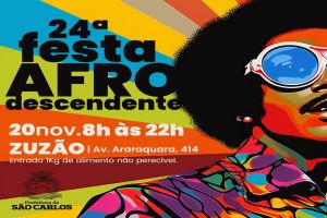24ª Festa Afrodescendente acontece nesta segunda-feira no Zuzão