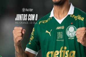 Palmeiras vai doar renda de jogo contra o Athletico-PR para as vítimas das chuvas no RS