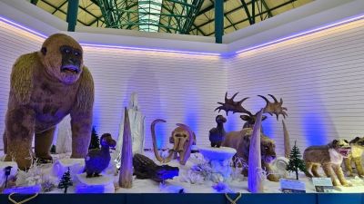 Exposição “Gigantes da Era do Gelo” chega ao Shopping com atrações para toda a família