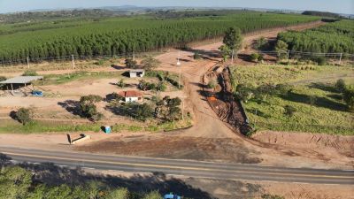 Eixo SP inicia obras do Contorno de São Pedro