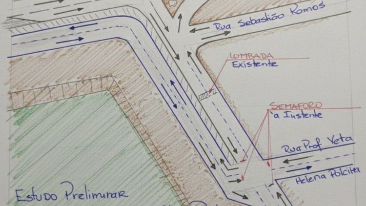 Vereador Edson Ferraz solicita estudos de um projeto de OBRAS viárias e mobilidade urbana na região do VARJÃO