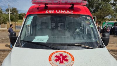 Ibaté recebe ambulância de Suporte Avançado do Samu