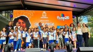 Estudantes da rede municipal participam da 11ª Feira do Livro da USP