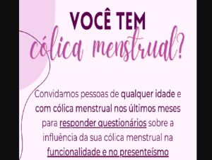 Estudo da UFSCar desenvolve e valida instrumentos que avaliam presenteísmo e funcionalidade da cólica menstrual