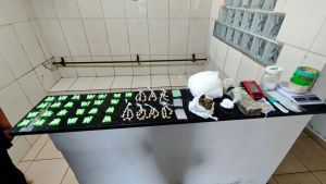 Operação policial desmantela ponto de tráfico no Jardim Gonzaga