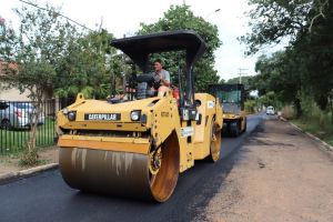 Prefeitura está investindo R$ 1,56 milhões em obras de recape e pavimentação de vias do distrito de Água Vermelha