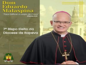 Papa Francisco nomeia Dom Eduardo Malaspina como novo Bispo Diocesano de Itapeva