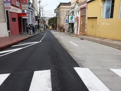 Trânsito na rua Dona Alexandrina será liberado dia 14