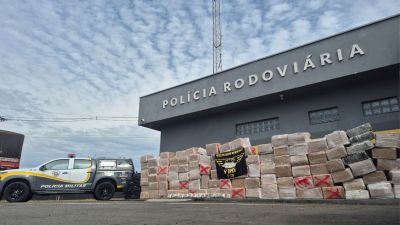 Fiscalização da PM Rodoviária resulta na apreensão de 3,3 toneladas de maconha no interior de SP