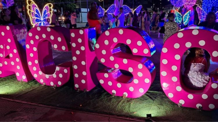 Páscoa Fantástica ACISC é inaugurada na Praça do Mercado e encanta famílias