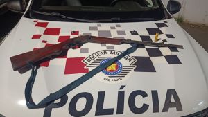 Polícia Militar localiza arma de fogo utilizada durante fuga após furto em Brotas