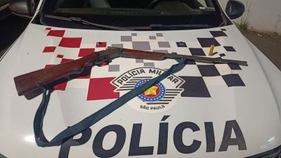 Polícia Militar localiza arma de fogo utilizada durante fuga após furto em Brotas