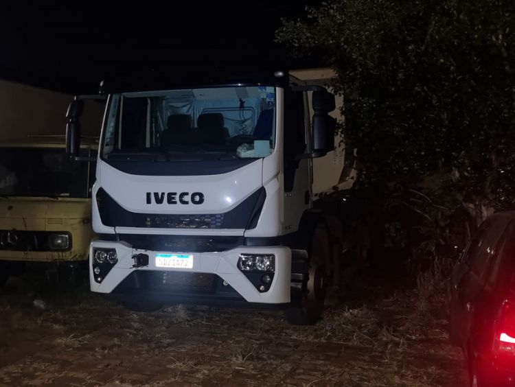 GM encontra caminhão roubado no centro de São Carlos