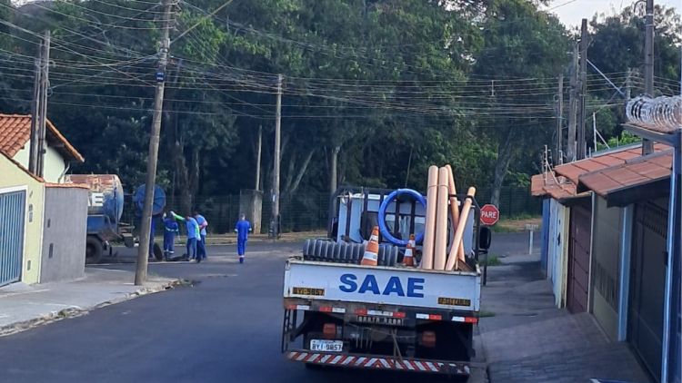 Saae investiga descarte irregular de esgoto na região do Bicão