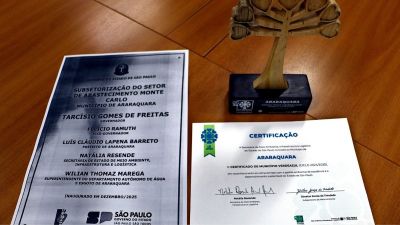 Município de Araraquara recebe Selo VerdeAzul no Paço Municipal