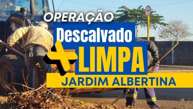 Mutirão de Limpeza mobilizou moradores do Jardim Albertina em Descalvado