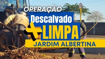 Mutirão de Limpeza mobilizou moradores do Jardim Albertina em Descalvado