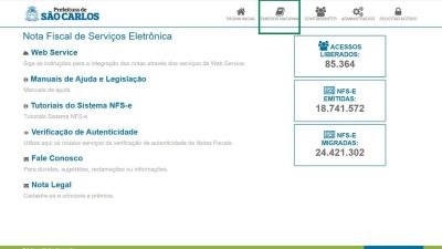 Fazenda disponibiliza novo módulo "Emissor Nacional" para consulta de NFS-e