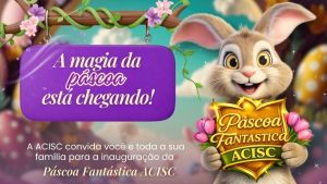 Páscoa Fantástica ACISC promete encantar famílias com decoração temática em São Carlos