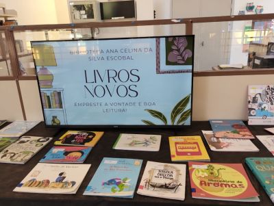 Bibliotecas municipais recebem novos livros