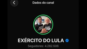 Campanha registra canal Exército do Lula na Justiça Eleitoral