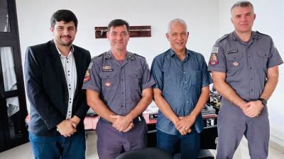 Câmara Municipal reforça parceria com a Polícia Militar no enfrentamento à violência contra a mulher