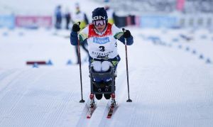 Para esqui cross-country: Aline Rocha é 1ª campeã do Brasil no Mundial