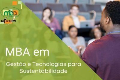 UFSCar recebe inscrições para curso de especialização online em Gestão e Tecnologias da Sustentabilidade