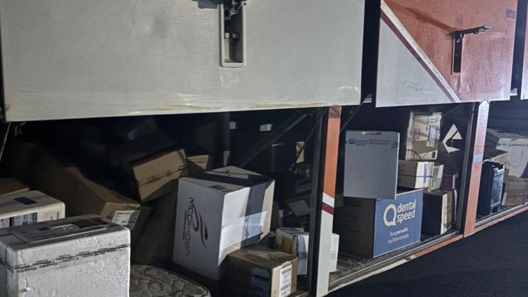 PM de SP recupera carga de medicamentos e produtos hospitalares avaliada em R$ 800 mil em Campinas