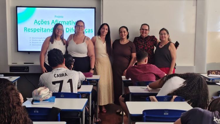 Projeto leva reflexões sobre direitos humanos e respeito às diferenças para escola municipal
