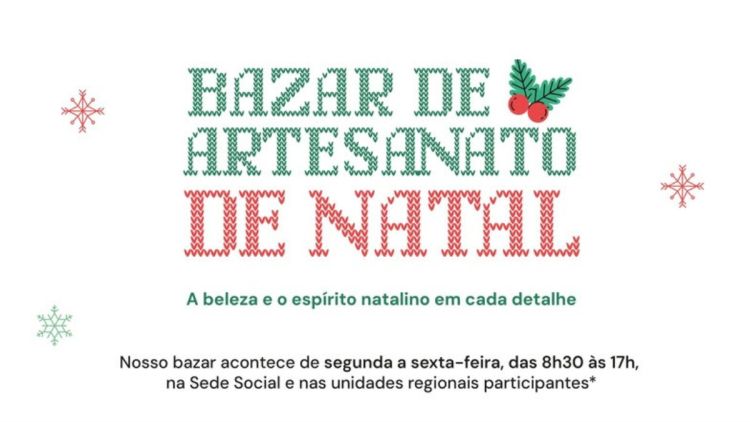 Bazar de Artesanato da AFPESP tem ótimas opções de presentes de Natal