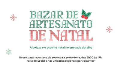 Bazar de Artesanato da AFPESP tem ótimas opções de presentes de Natal