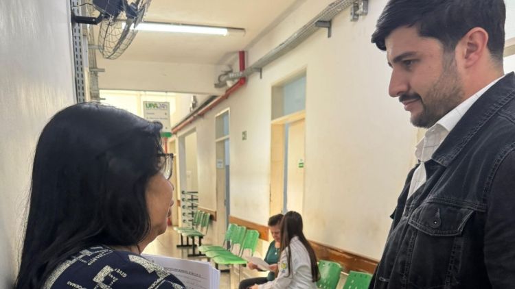 Vereador Bruno Zancheta acompanha plantão na UPA do Bairro Santa Felícia