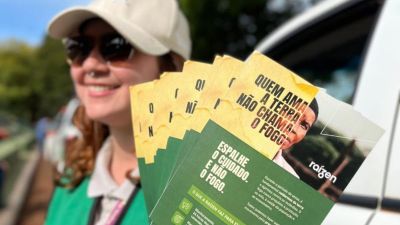 Raízen realizou carreatas em 19 municípios para conscientizar a população sobre prevenção de incêndios em canaviais