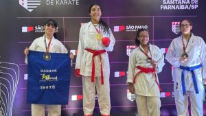Karatê de Ibaté conquista quatro medalhas na 3ª Fase Regional do Campeonato Paulista